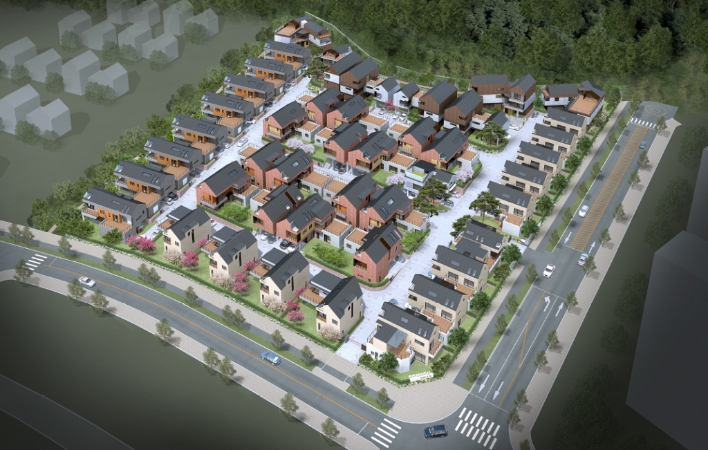 세종시 1-1생활권 B2 블록형 단독주택 신축공사