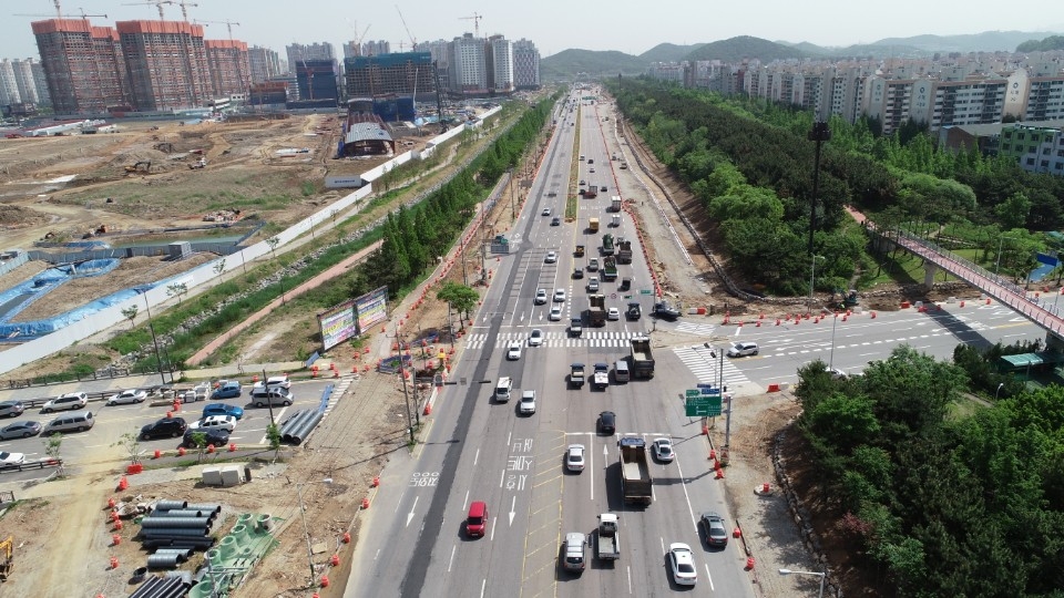 시흥배곧신도시 서해안로(정왕고가~옥구고가)확장공사
